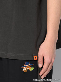 ICON PIGMENT S/S TEE -CHARCOAL-