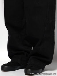 CHANGE DENIM PANTS -BLACK-