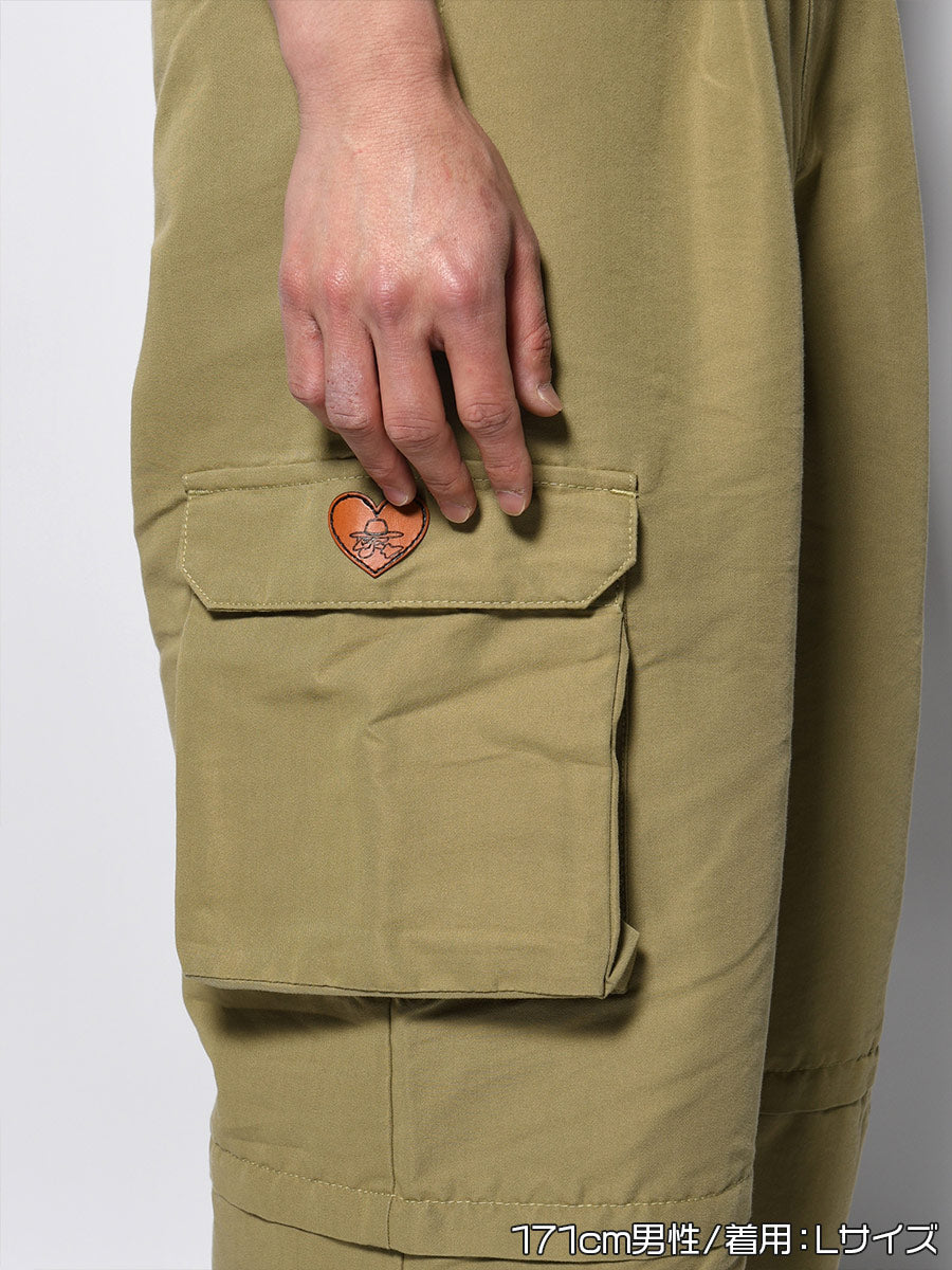 CARGO PANTS -KHAKI-