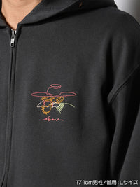 STUDS ICON ZIP PARKA -SUMI-