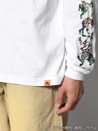 FAVORITE ZEBRA LS TEE -WHITE-