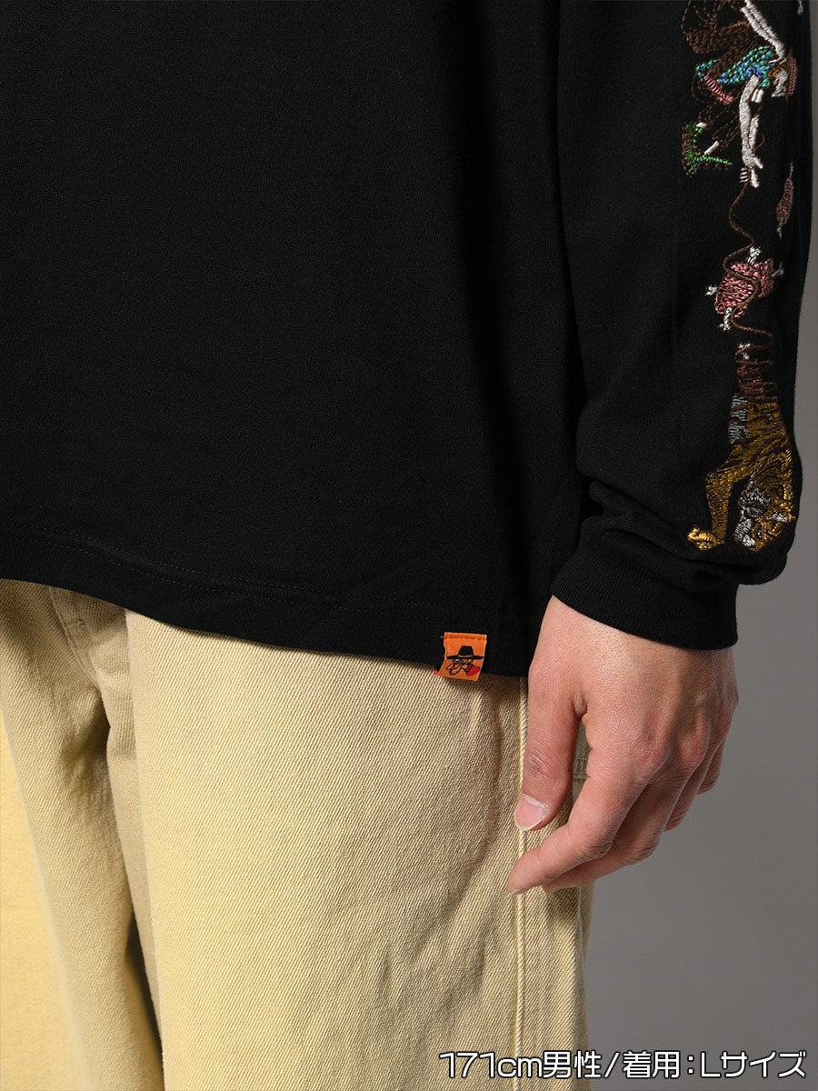 FAVORITE TIGER LS TEE -BLACK-