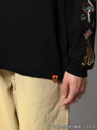FAVORITE TIGER LS TEE -BLACK-