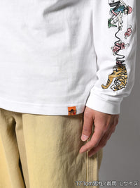 FAVORITE TIGER LS TEE -WHITE-