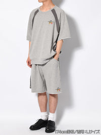 SWEAT SHORTS -HEATHER GREY-