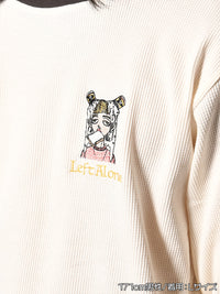 THERMAL RINGER LS TEE -IVORY-