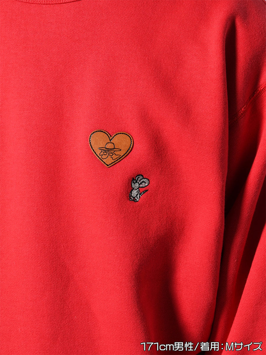 CONFESS SWEAT -RED-
