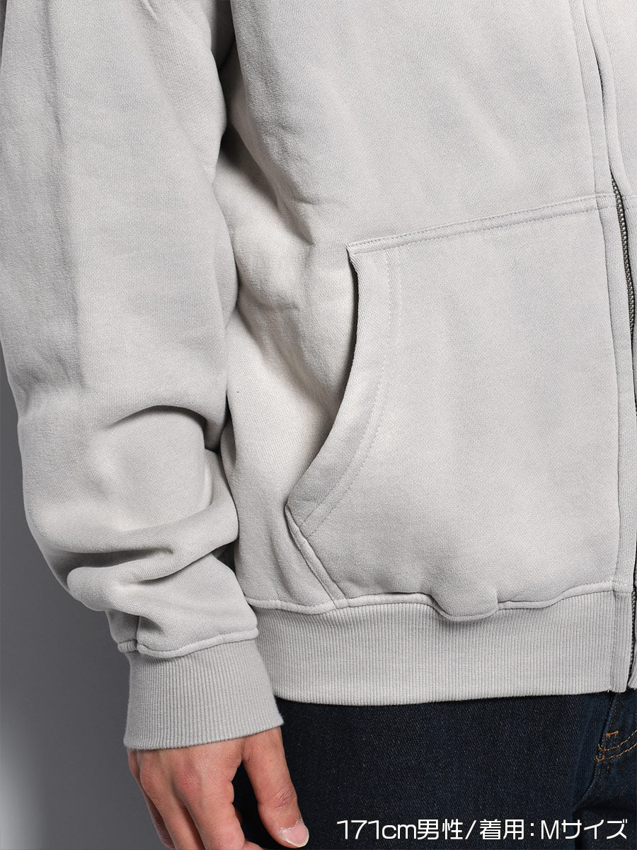 HEART ZIP PARKA -IVORY-