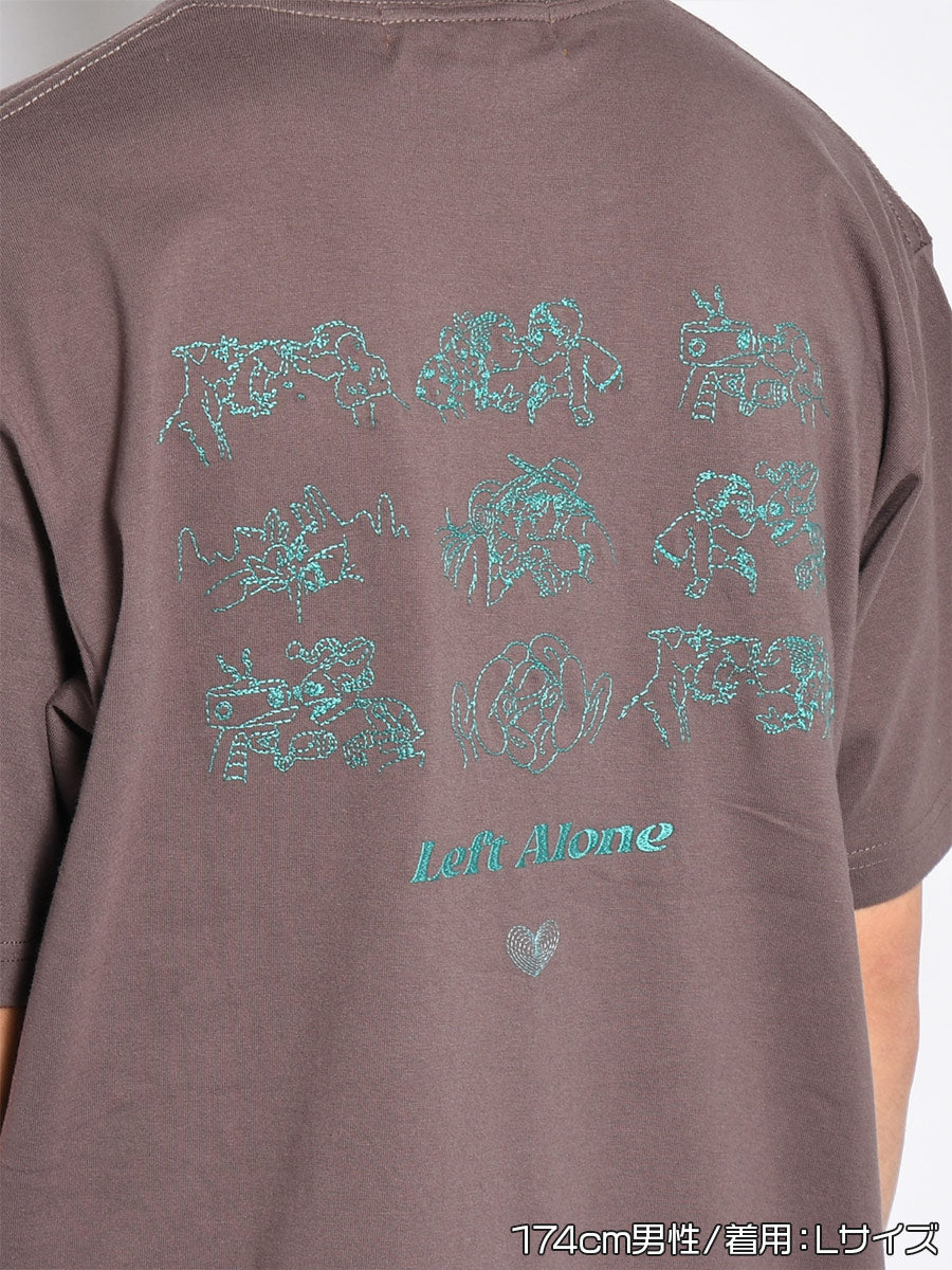 QUARREL S/S TEE -CHARCOAL-
