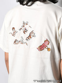 FREE DOG SS TEE -OFF WHITE-