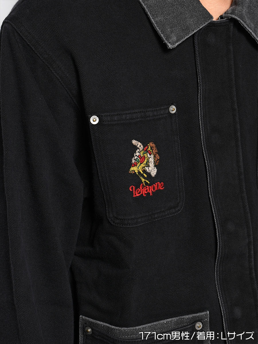 COVERALL JKT -BLACK-