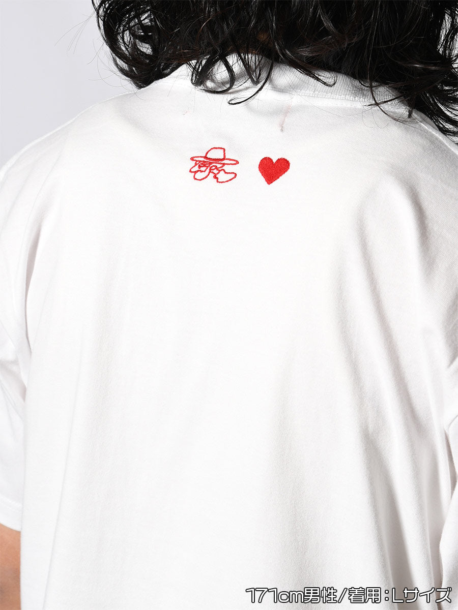 3D ICON SS TEE -WHITE-