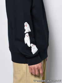 GHOST PUFF SWEAT -NAVY-