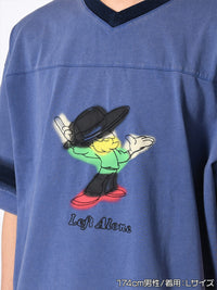 HOCKEY S/S TEE -BLUE-