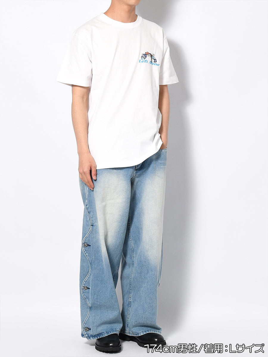 WAVE DENIM PANTS -INDIGO-