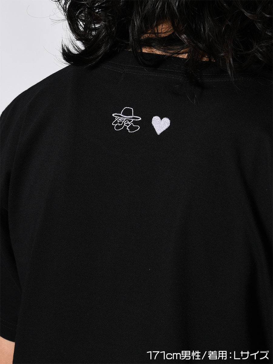 3D ICON SS TEE -BLACK-
