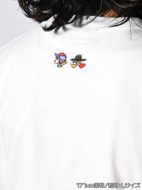 HEART POCKET TEE -WHITE-
