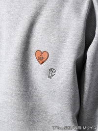 CONFESS SWEAT -HEATHER GREY-