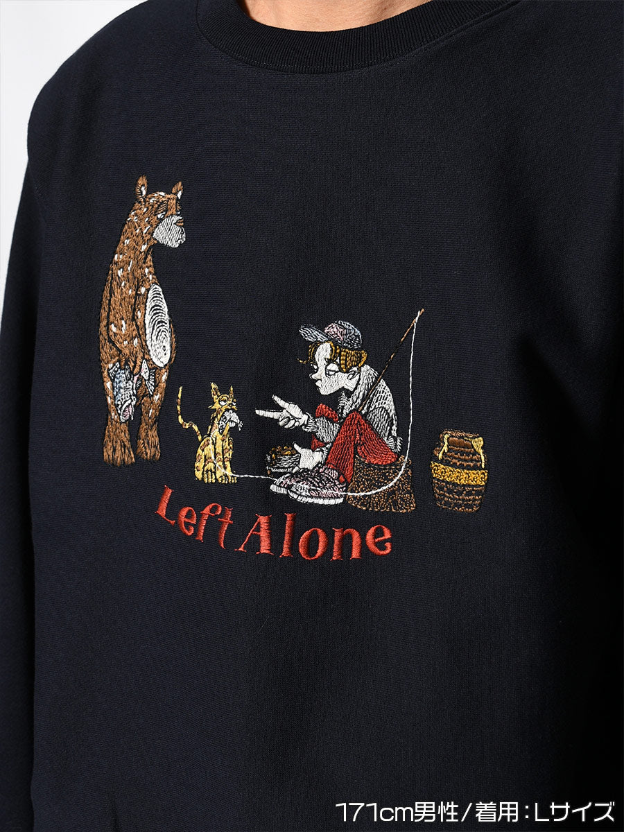 EXCHANGE SWEAT -NAVY-