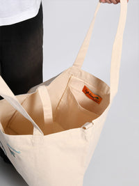 FLOWER 2WAY BAG -NATURAL-