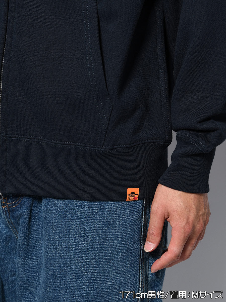 CAT ZIP PARKA -NAVY-