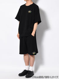 SWEAT SHORTS -BLACK-