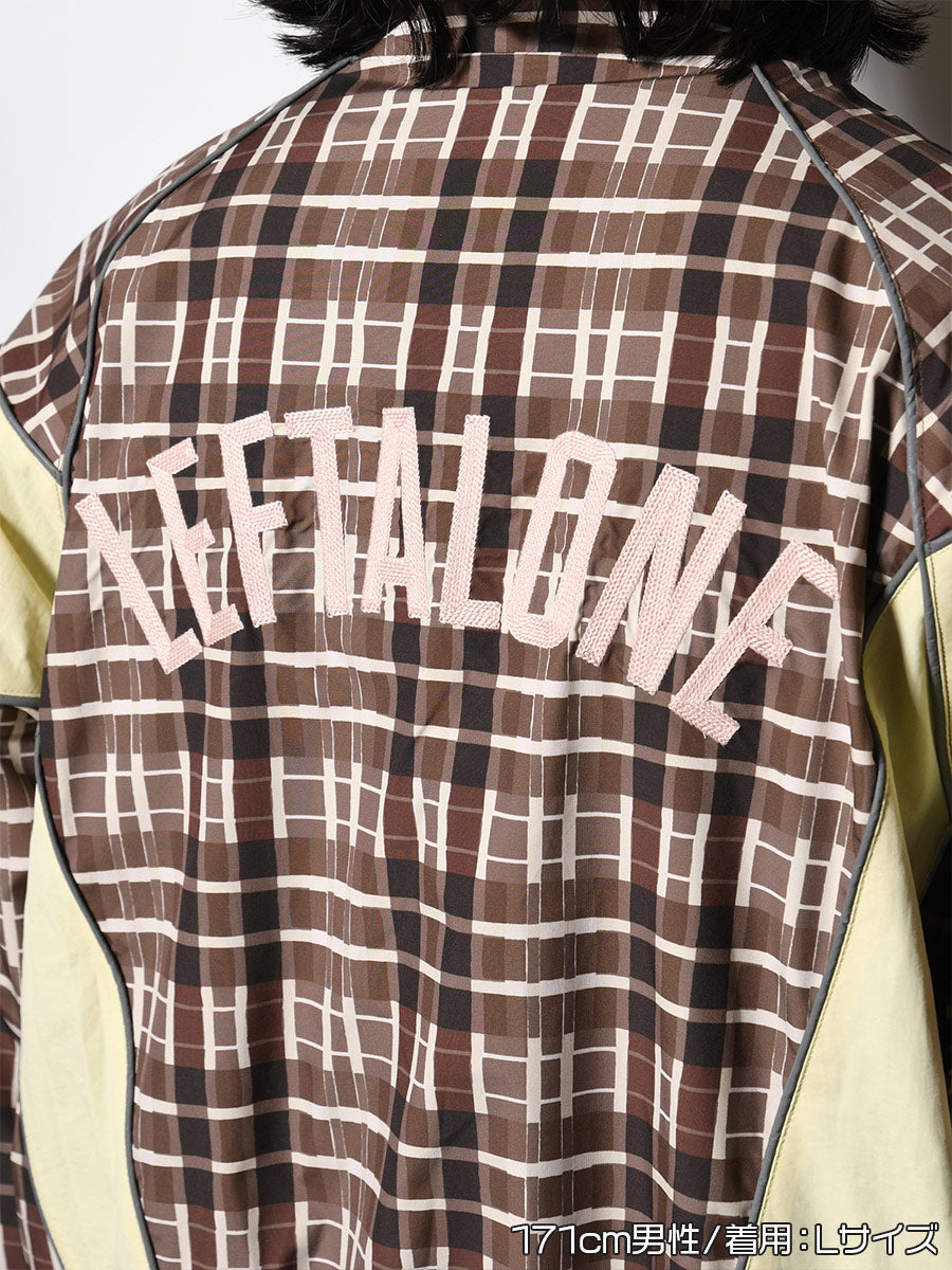 NYLON TRACK JKT -CHECK-