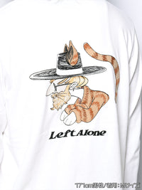 ICON CAT L/S TEE -WHITE-