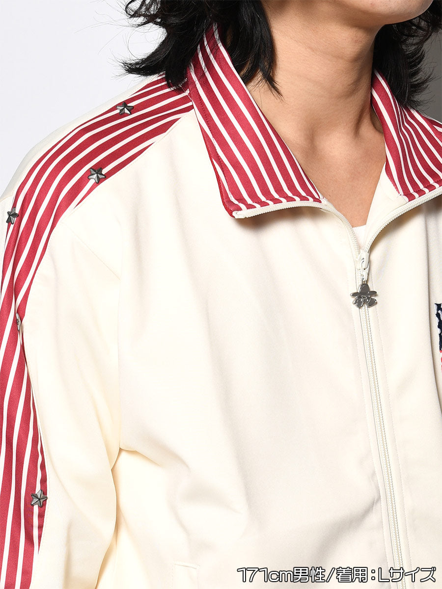 ZEBPARD TRACK JKT -IVORY-