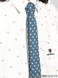 KNIT TIE LS SHIRT -PATTERN-