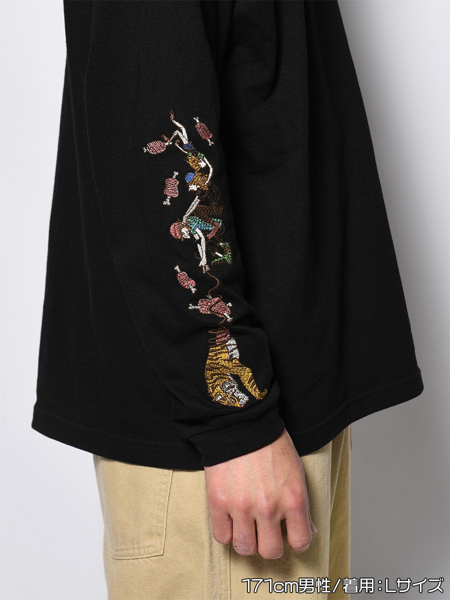 FAVORITE TIGER LS TEE -BLACK-