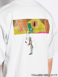 GHOST S/S TEE -LIGHT BLUE-