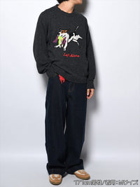 DOG KNIT -BLACK-