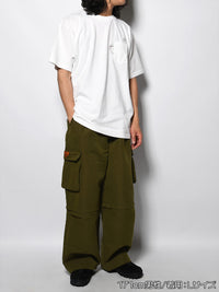 GHOST POCKET TEE -WHITE-