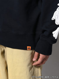 GHOST PUFF SWEAT -NAVY-