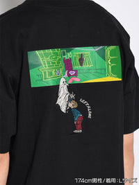 GHOST S/S TEE -BLACK-