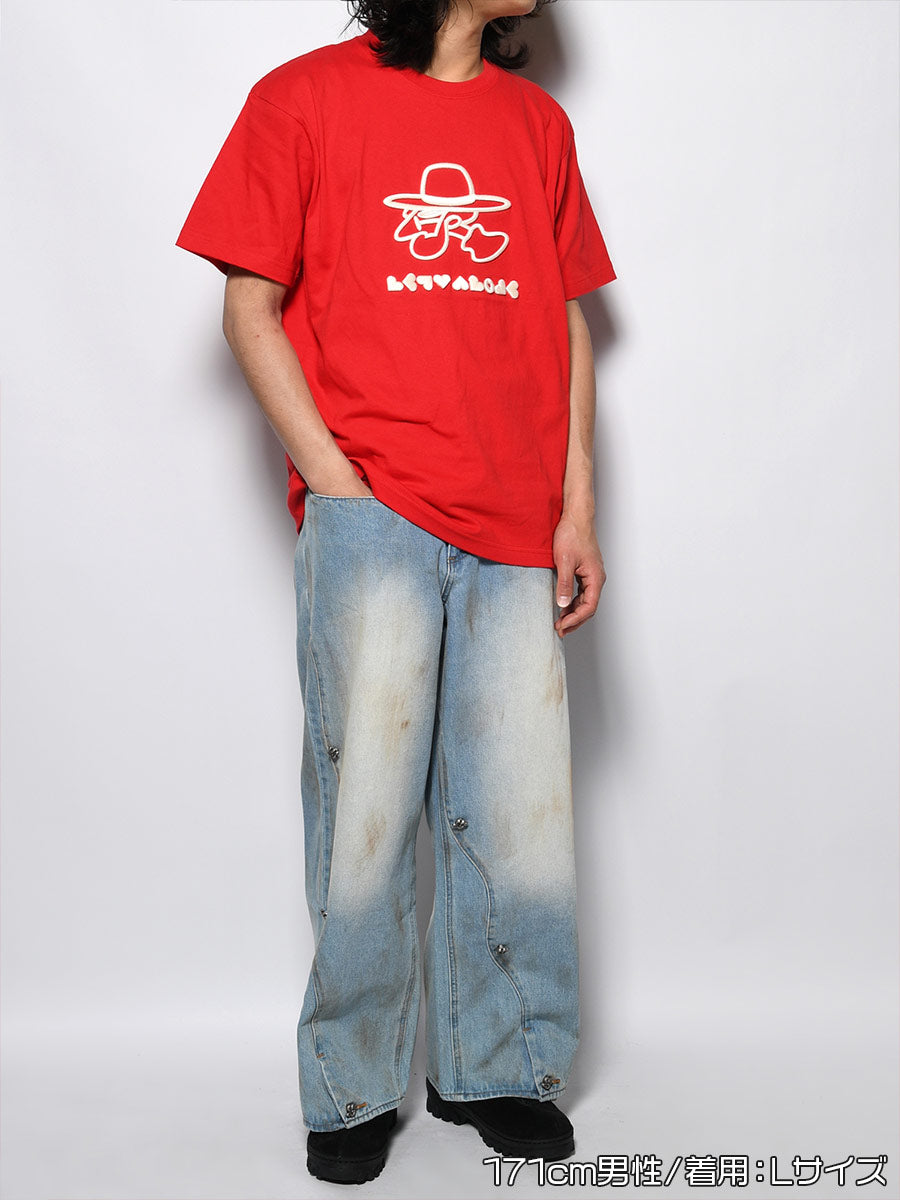 3D ICON SS TEE -RED-