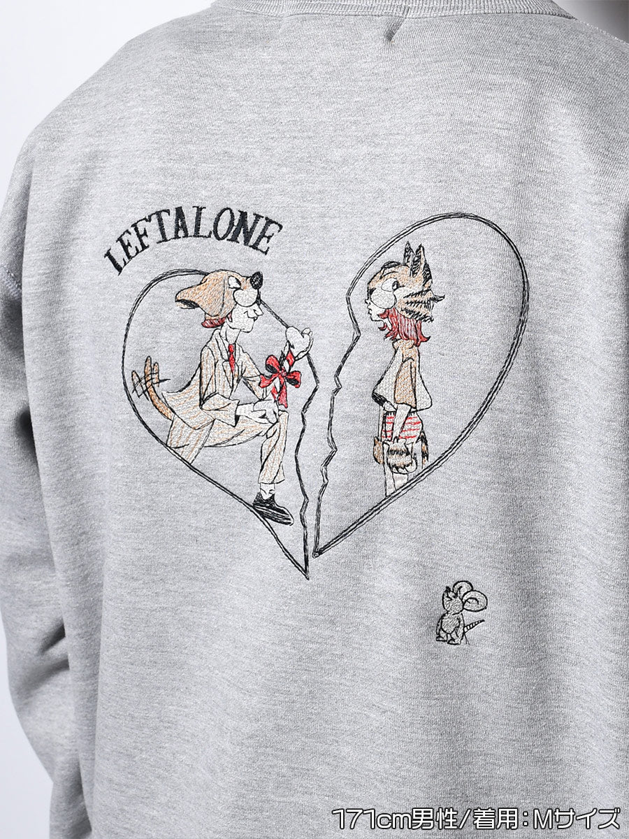 CONFESS SWEAT -HEATHER GREY-