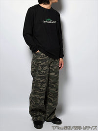 CROCO GIRL L/S TEE -BLACK-