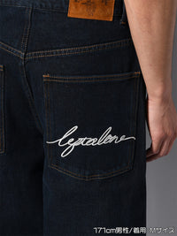 ONE WASH DENIM PANTS -INDIGO-