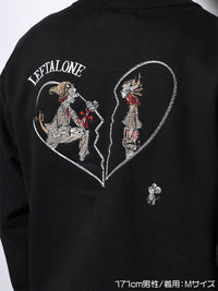 CONFESS SWEAT -BLACK-