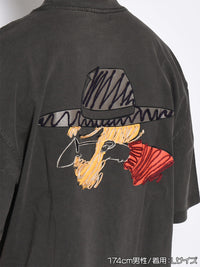 ICON PIGMENT S/S TEE -CHARCOAL-