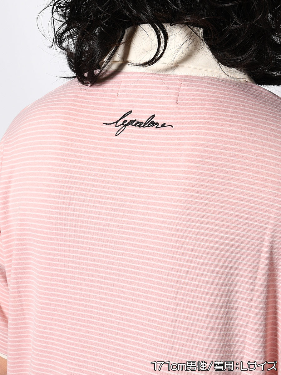 BORDER SS SKIPPER SH -PINK-