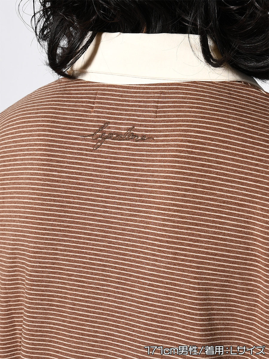 BORDER SS SKIPPER SH -BROWN-