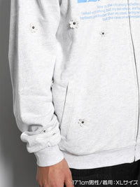 REVERSIBLE HOODIE -ASH-