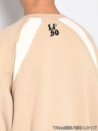 SWEAT S/S TEE -BEIGE-