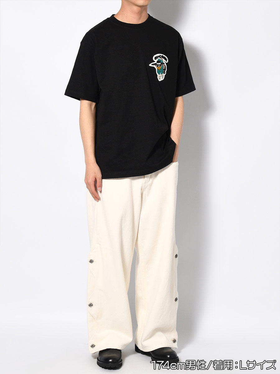 ICON WAPPEN S/S TEE -BLACK-