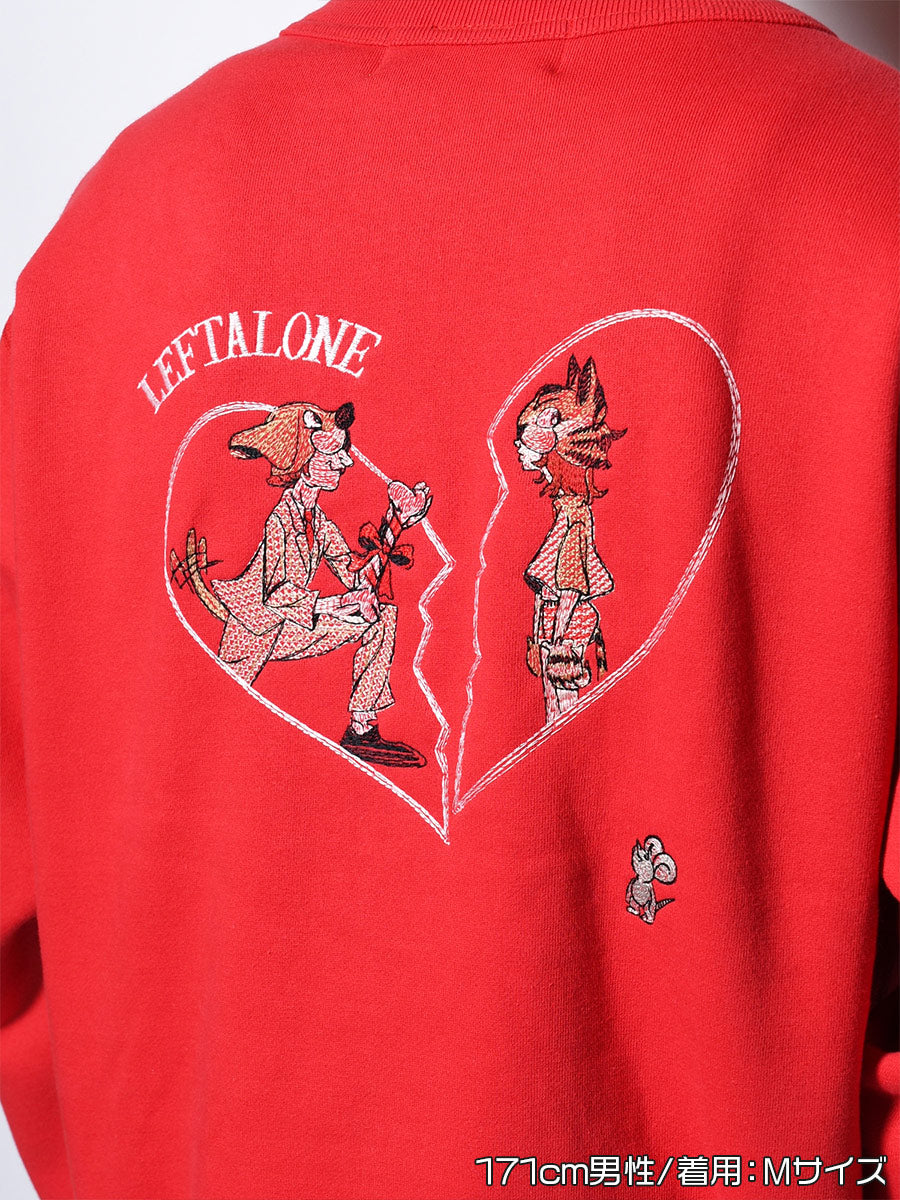 CONFESS SWEAT -RED-