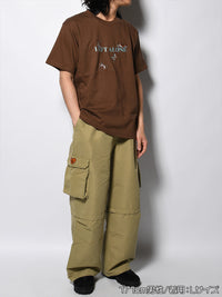 FREE DOG SS TEE -BROWN-