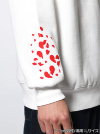 BROKEN HEART SWEAT -WHITE-